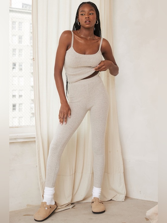 House of CB Pants - House of CB Rumi Tank and Sydney Leggings Set in Opal, Small